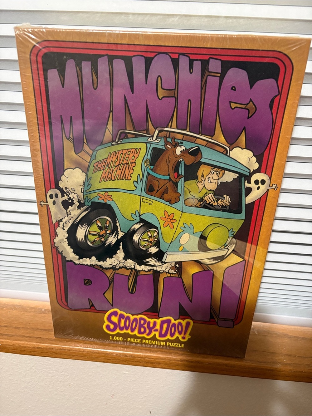 Munchies Run! 1000-Piece Puzzle - Purple & Green